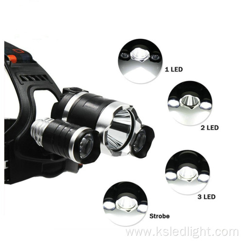 Miner Waterproof Camping Mining Rechargeable Headlight